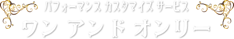 パフォーマンス カスタマイズ サービス